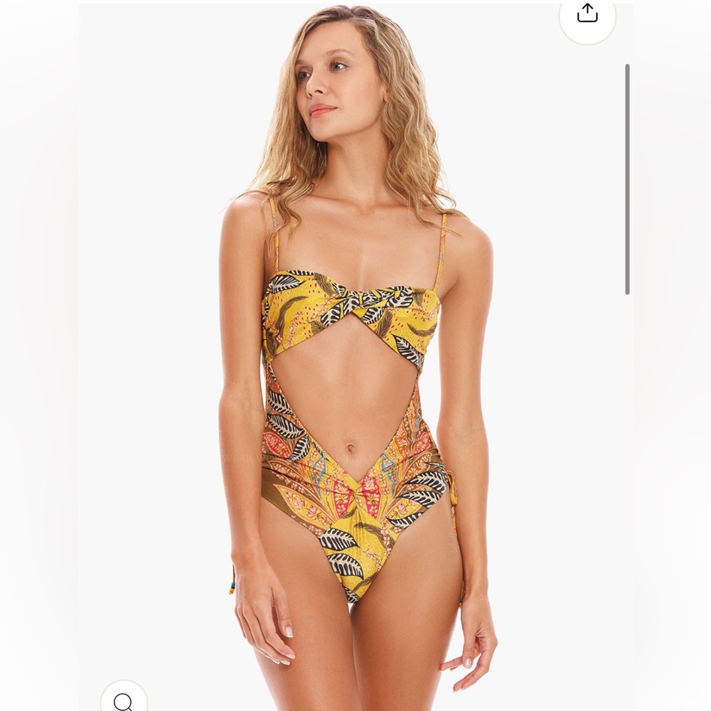 NWT Agua Bendita Nyssa One-Piece, M